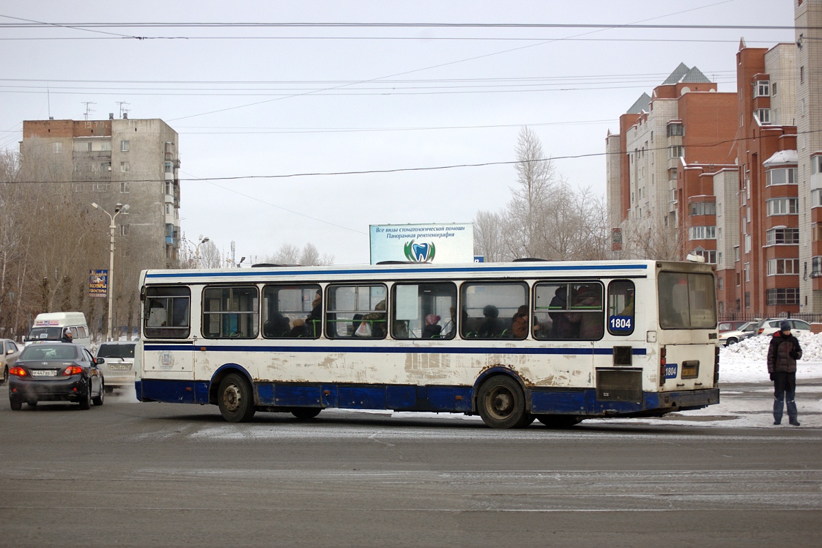 Omsk region, LiAZ-5256.45 Nr. 1804