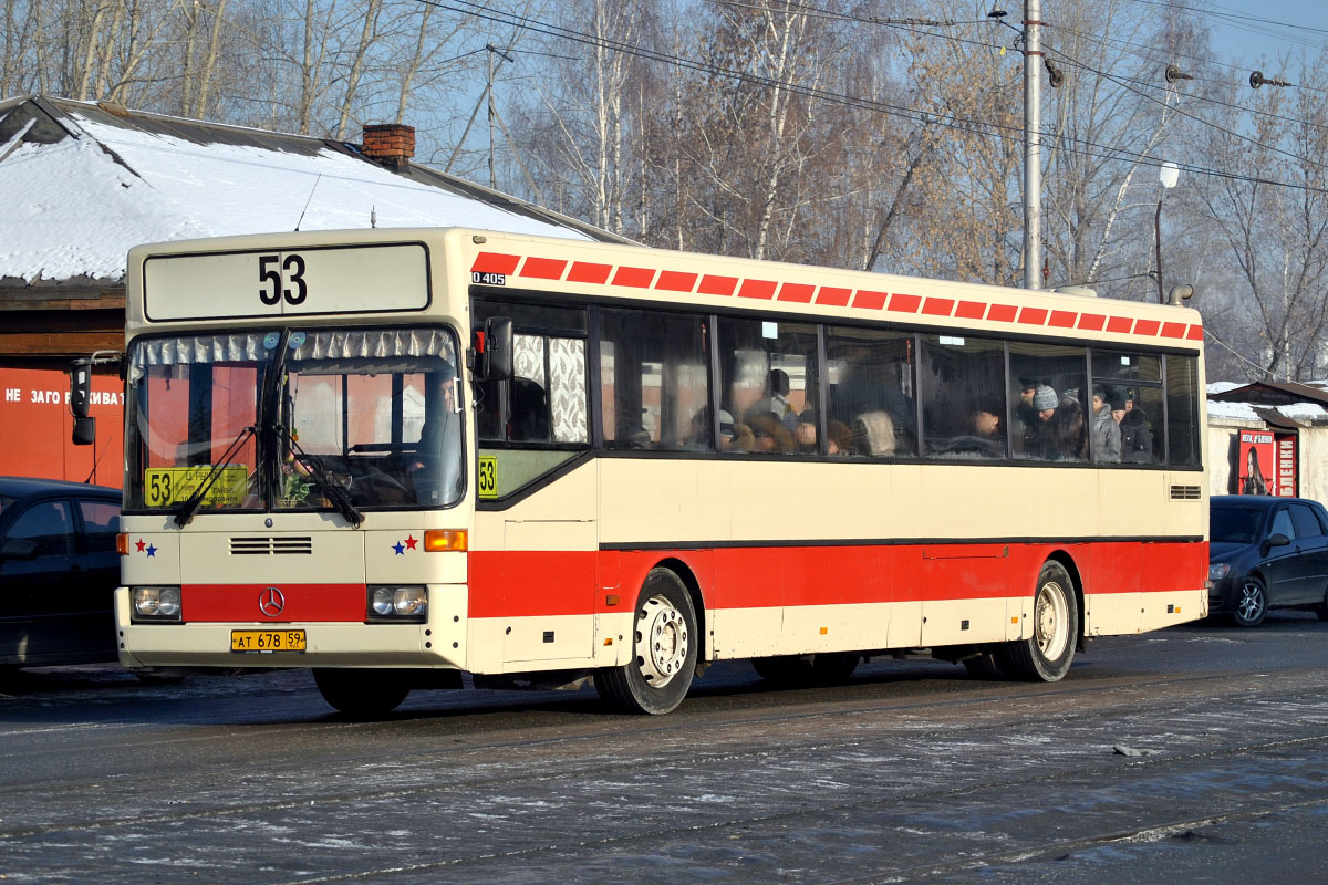 Perm region, Mercedes-Benz O405 № АТ 678 59