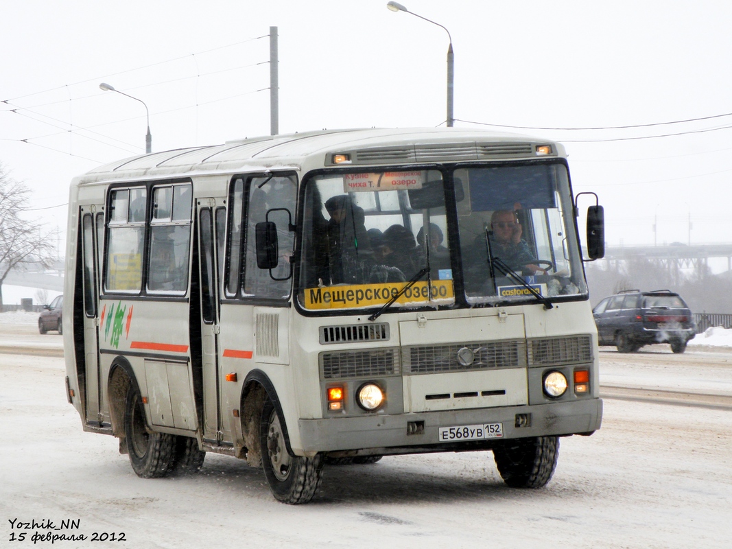 Нижегородская область, ПАЗ-32054 № Е 568 УВ 152