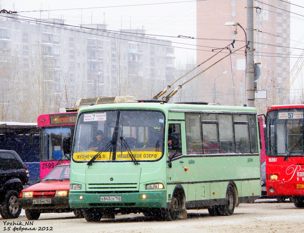 Нижегородская область, ПАЗ-3204 (00) № Е 843 СЕ 152