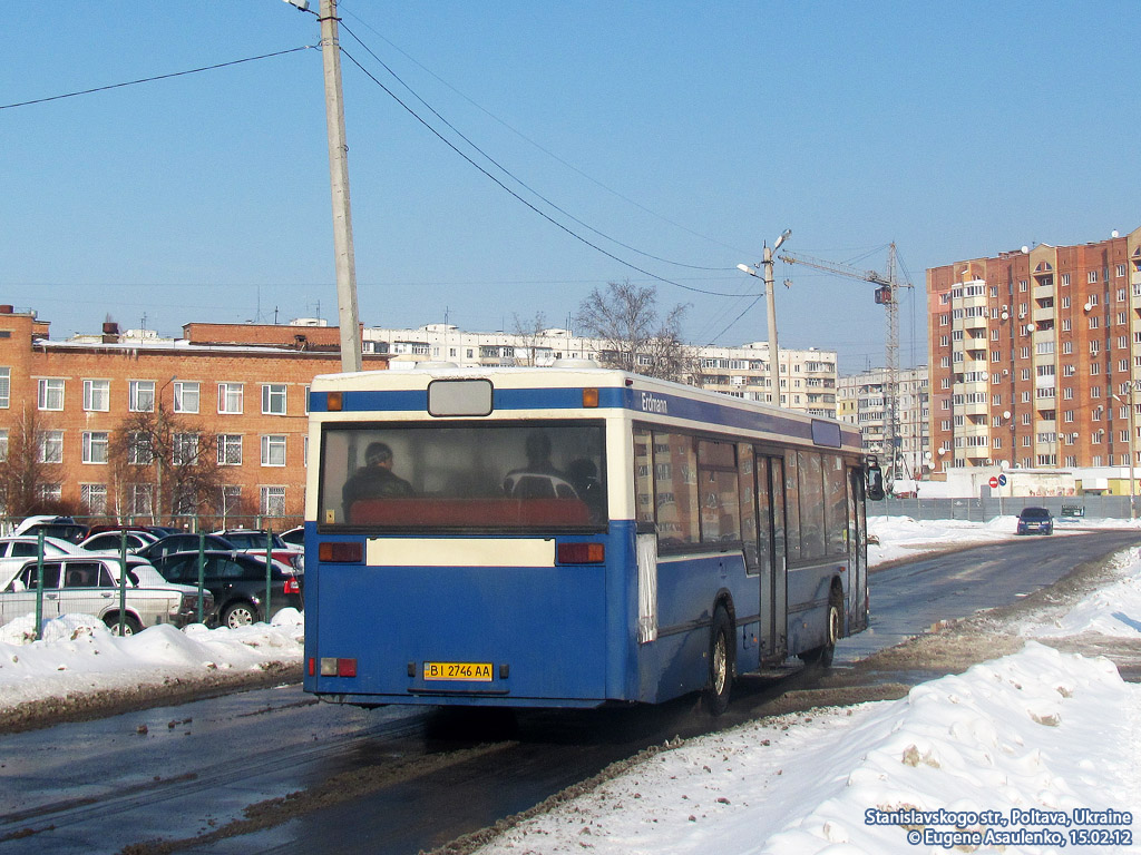 Полтавская область, MAN A10 NL202 № BI 2746 AA