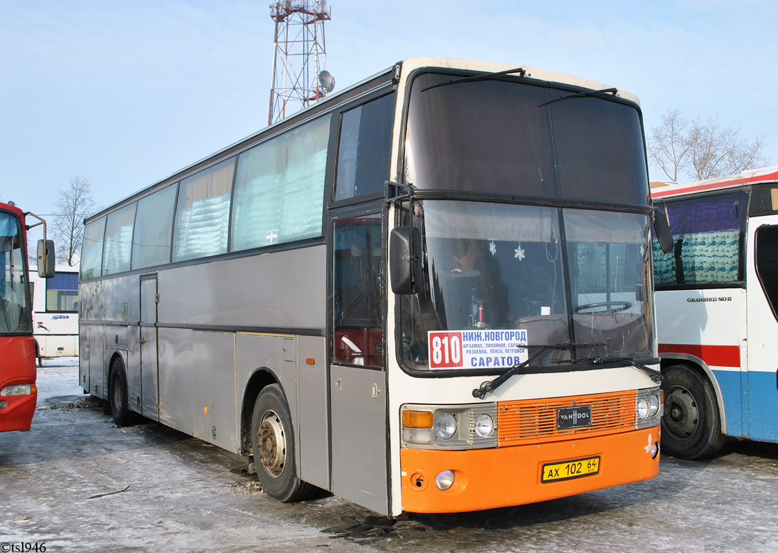 Саратовская область, Van Hool T815 Acron № АХ 102 64