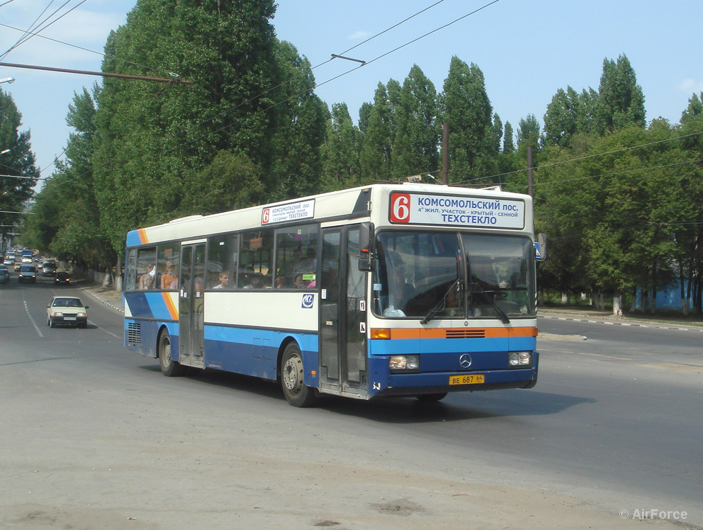 Саратовская область, Mercedes-Benz O405 № ВЕ 687 64