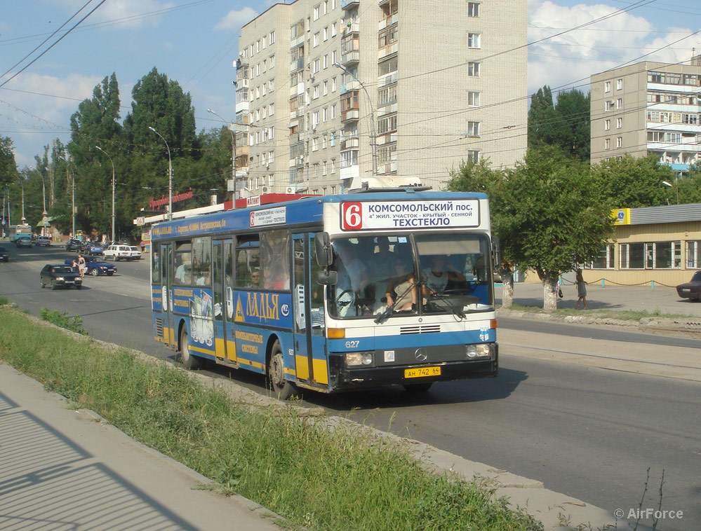 Саратовская область, Mercedes-Benz O405 № АН 742 64