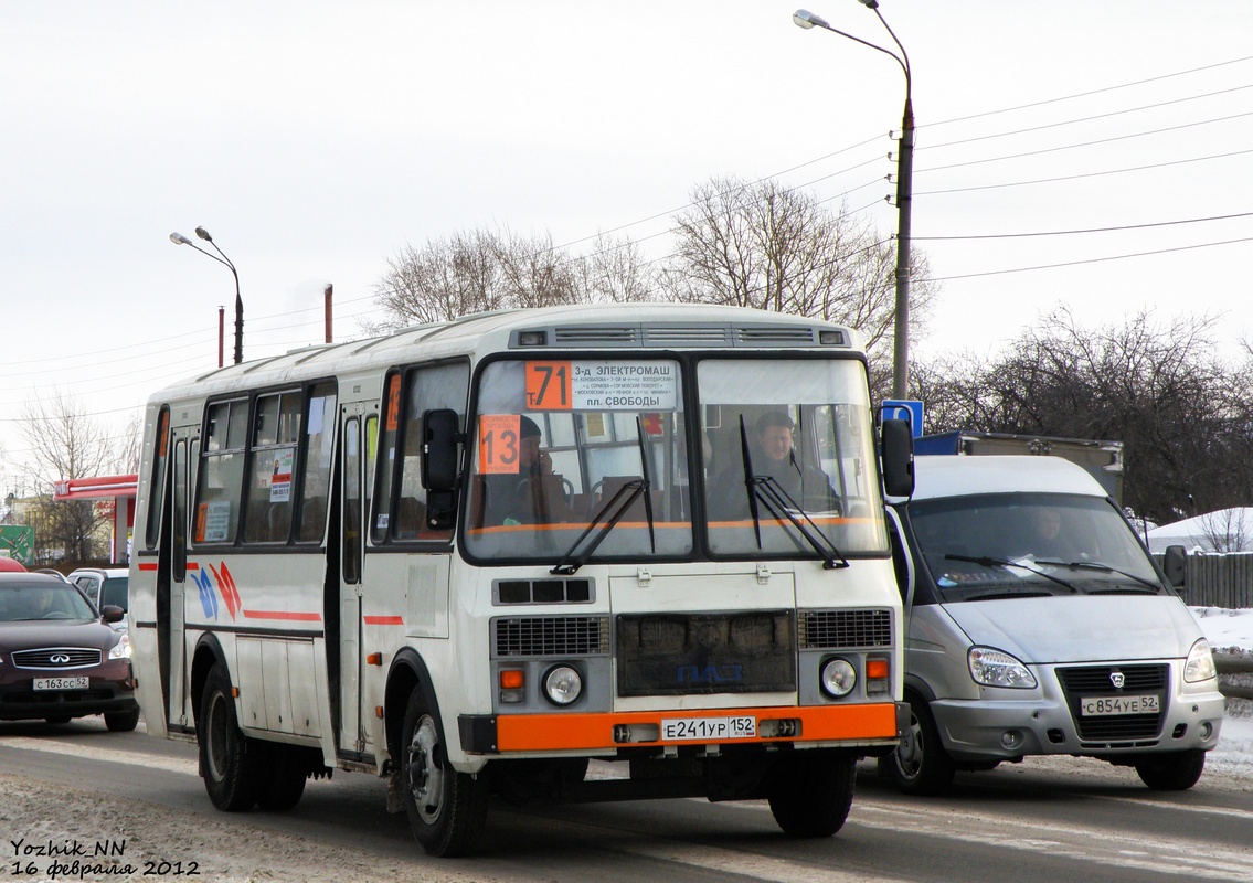 Нижегородская область, ПАЗ-4234-05 № Е 241 УР 152