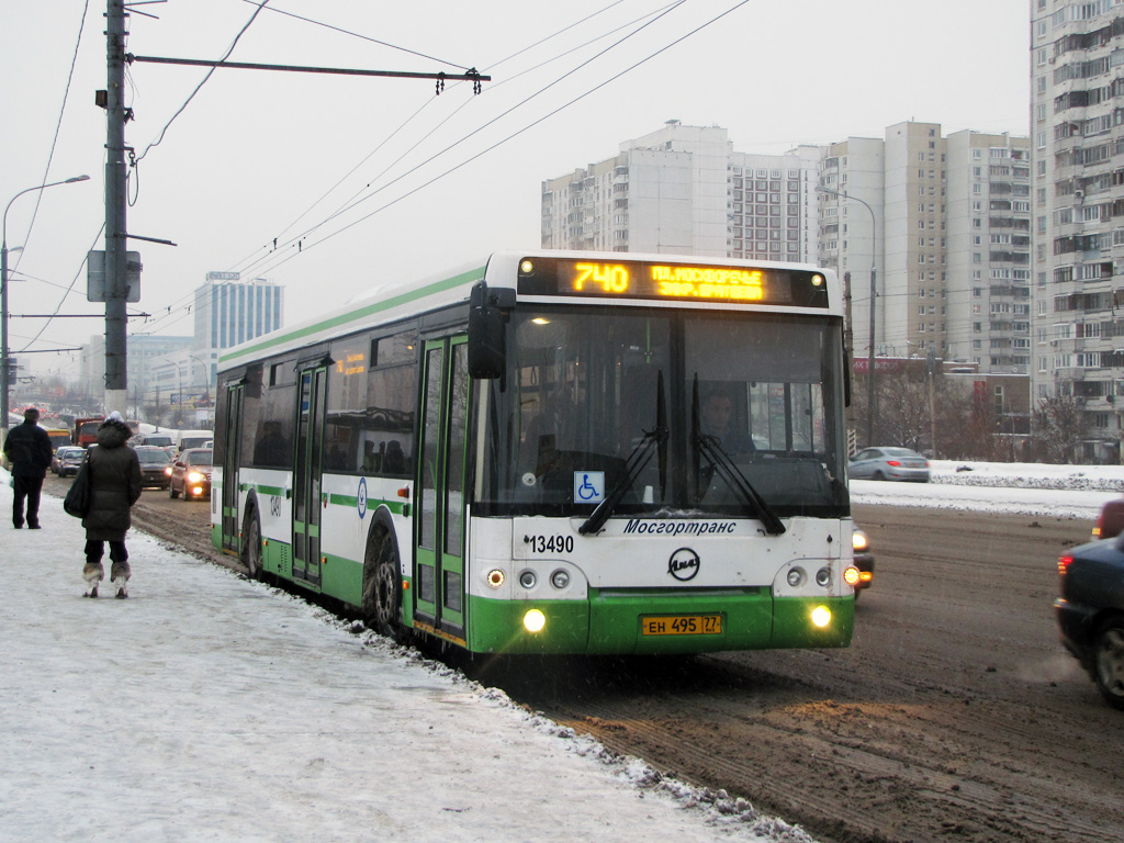 Москва, ЛиАЗ-5292.21 № 13490