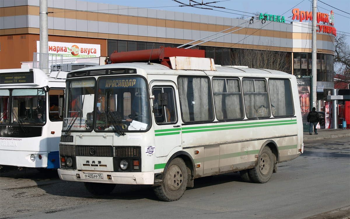 Краснодарский край, ПАЗ-32053 № Р 405 РР 93