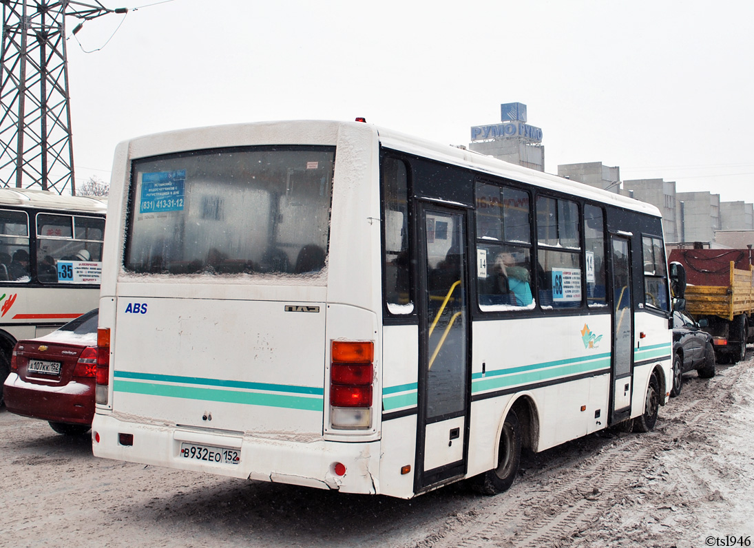 Нижегородская область, ПАЗ-3202 (00) № В 932 ЕО 152