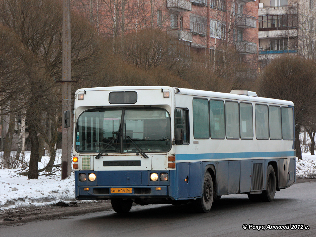 Leningradská oblast, Scania CR112 č. 555