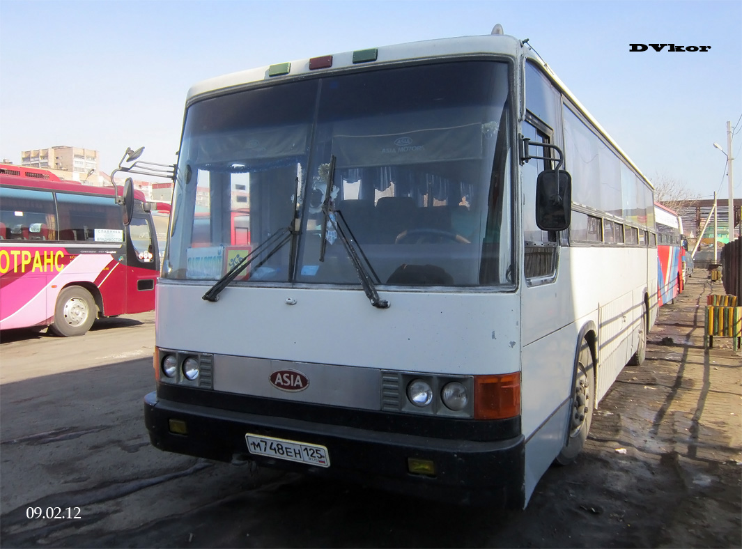 Приморский край, Asia AM937 № М 748 ЕН 125