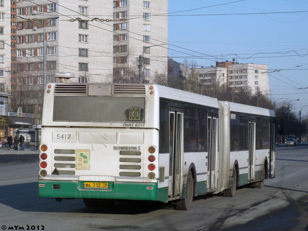 Санкт-Петербург, ЛиАЗ-6213.20 № 5412