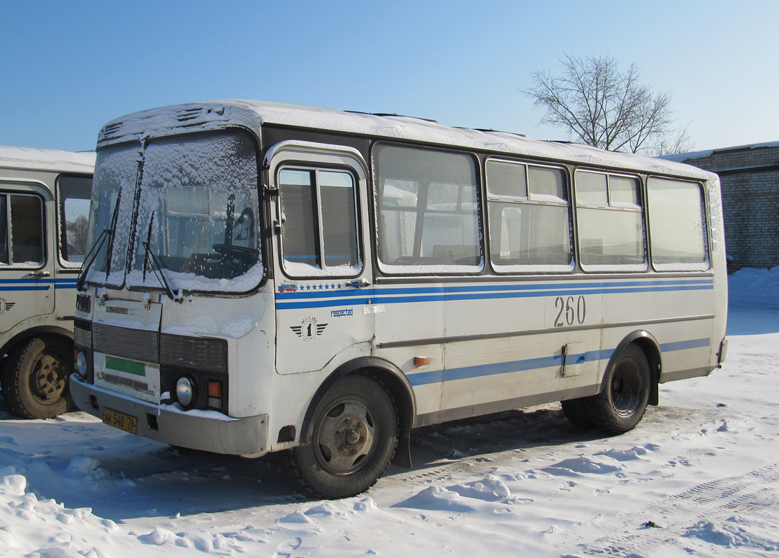 Ярославская область, ПАЗ-32054 № 260