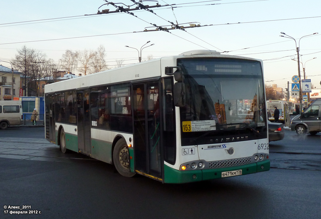 Санкт-Петербург, Волжанин-5270-20-06 "СитиРитм-12" № 6932