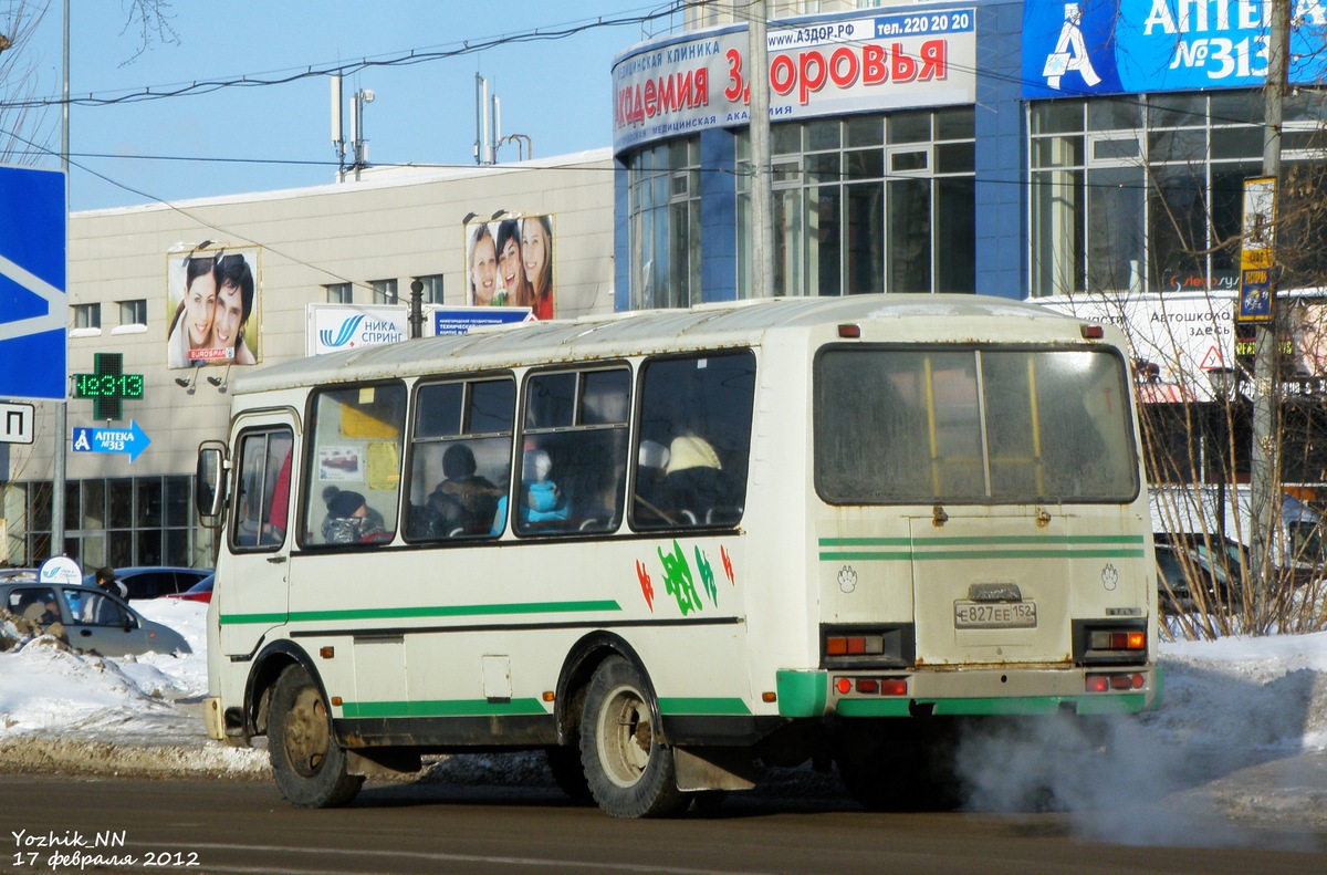 Нижегородская область, ПАЗ-32054 № Е 827 ЕЕ 152