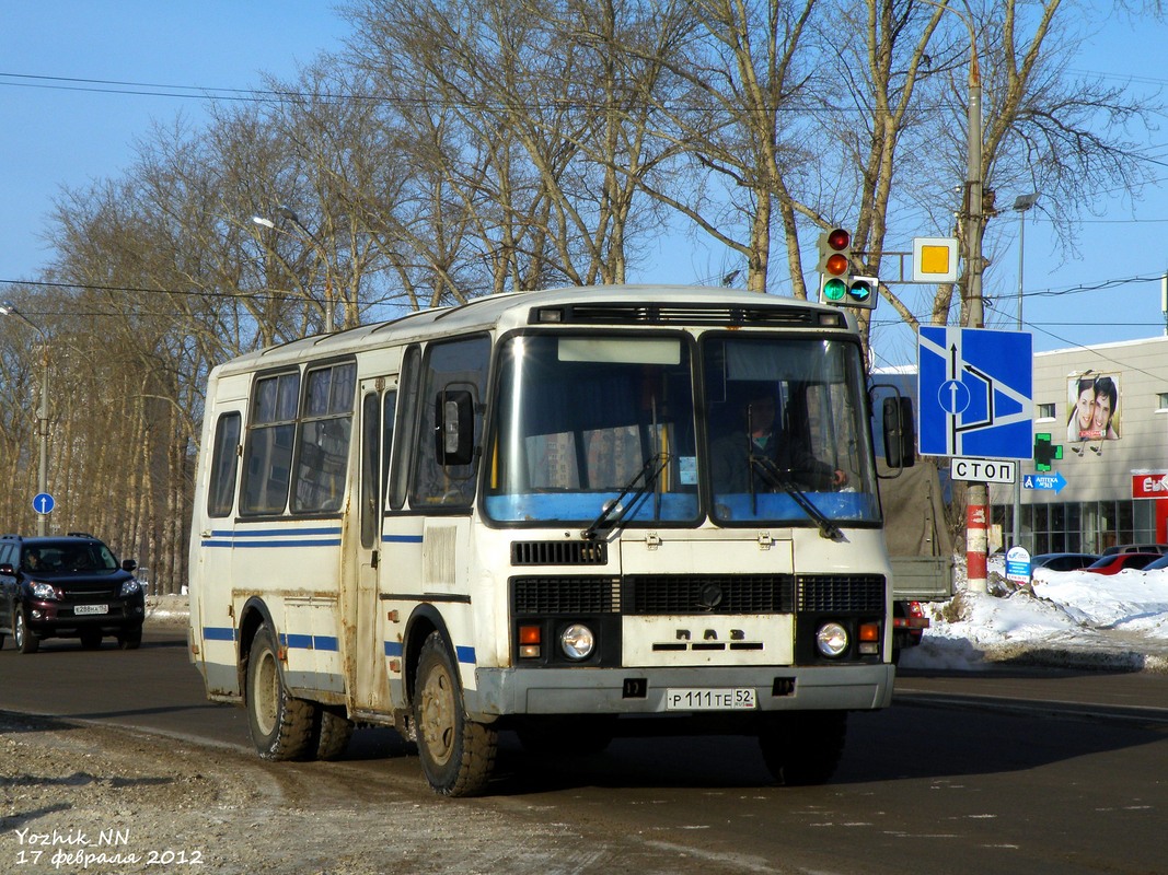 Нижегородская область, ПАЗ-32053 № Р 111 ТЕ 52