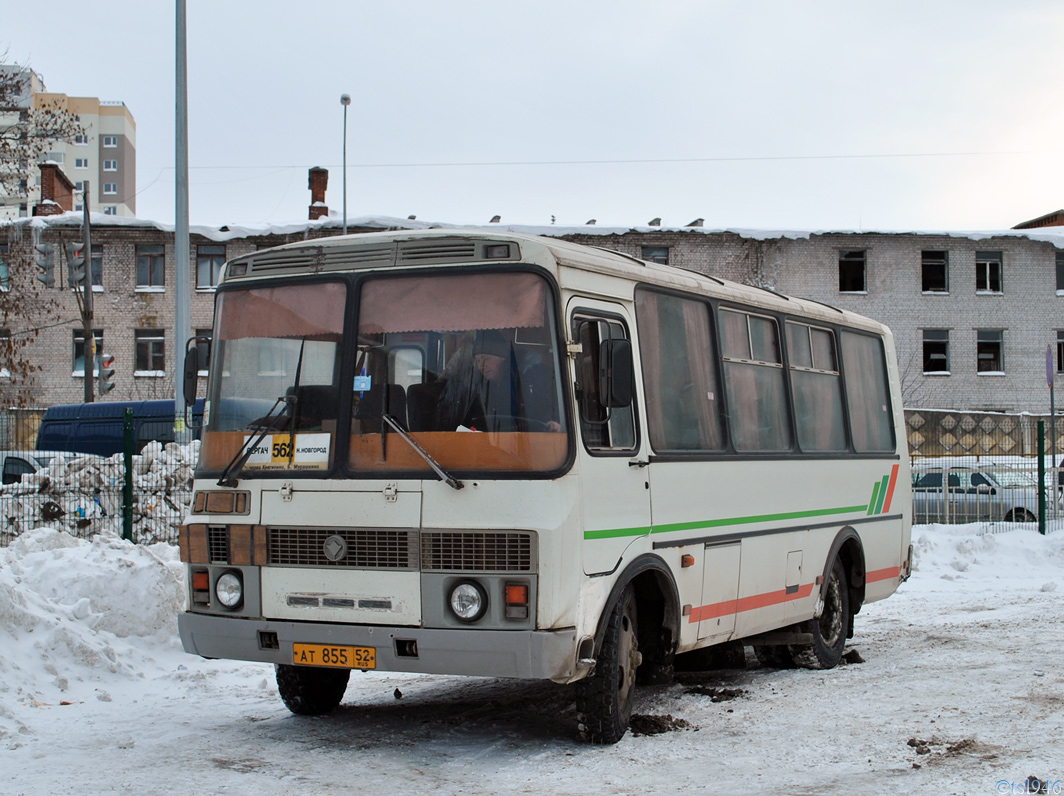 Nizhegorodskaya region, PAZ-32053 Nr. АТ 855 52