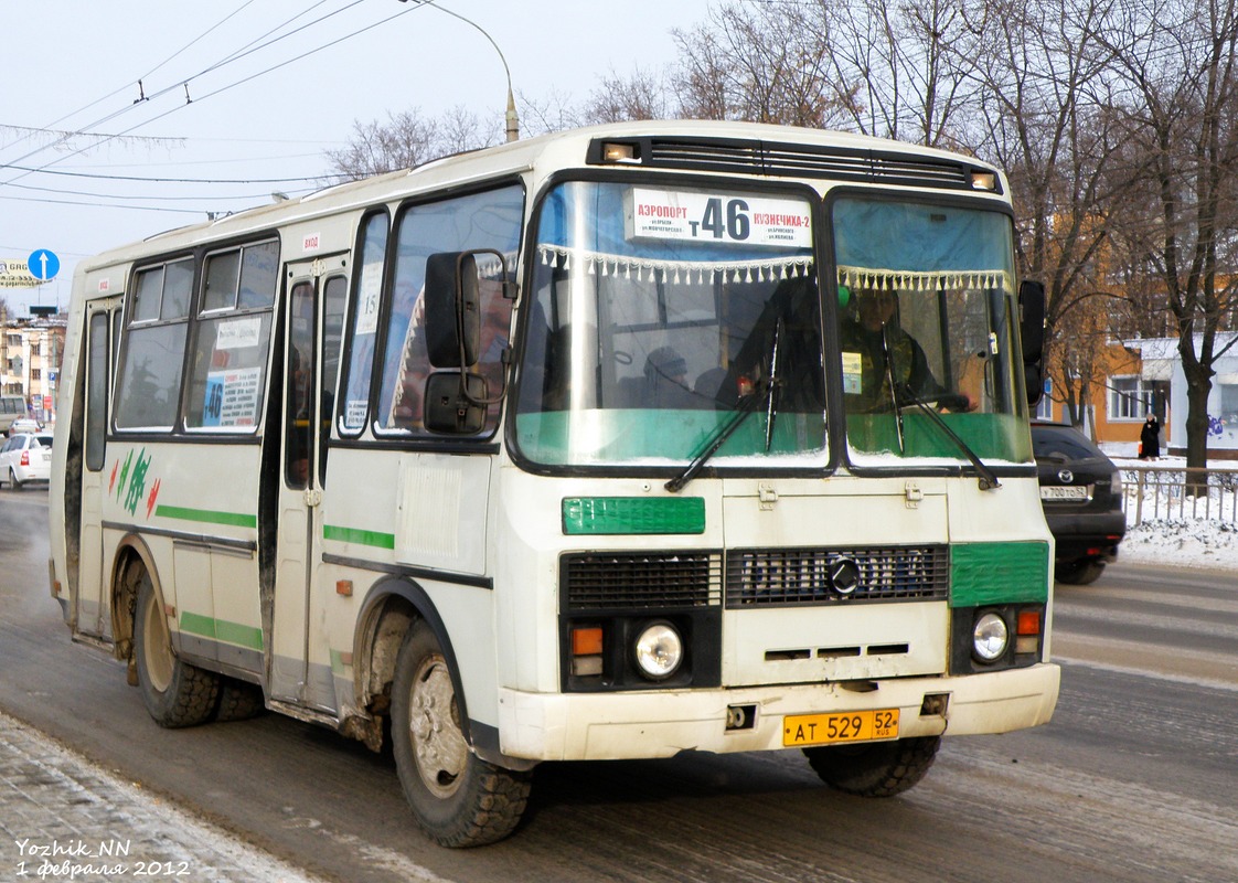 Нижегородская область, ПАЗ-32054 № АТ 529 52