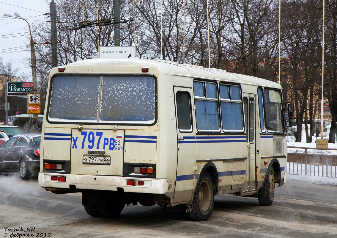 Нижегородская область, ПАЗ-32053 № Х 797 РВ 52