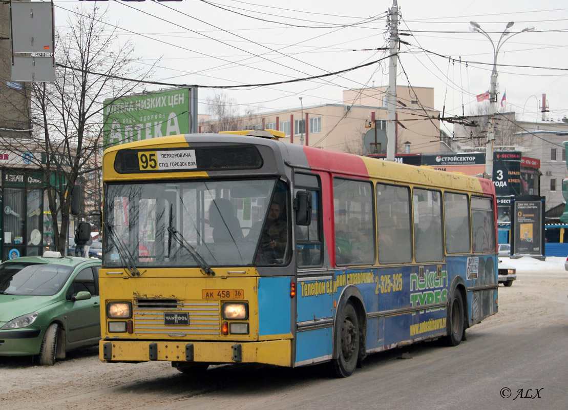 Воронежская область, Van Hool A120/50 № АК 458 36