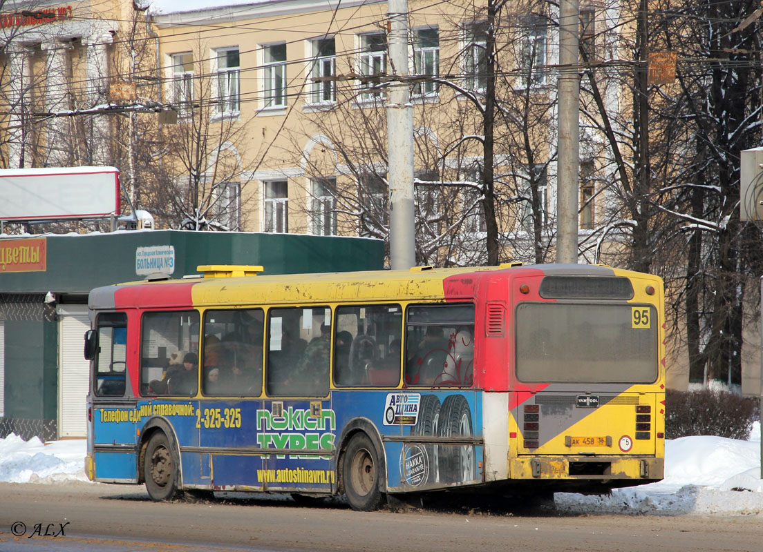 Воронежская область, Van Hool A120/50 № АК 458 36