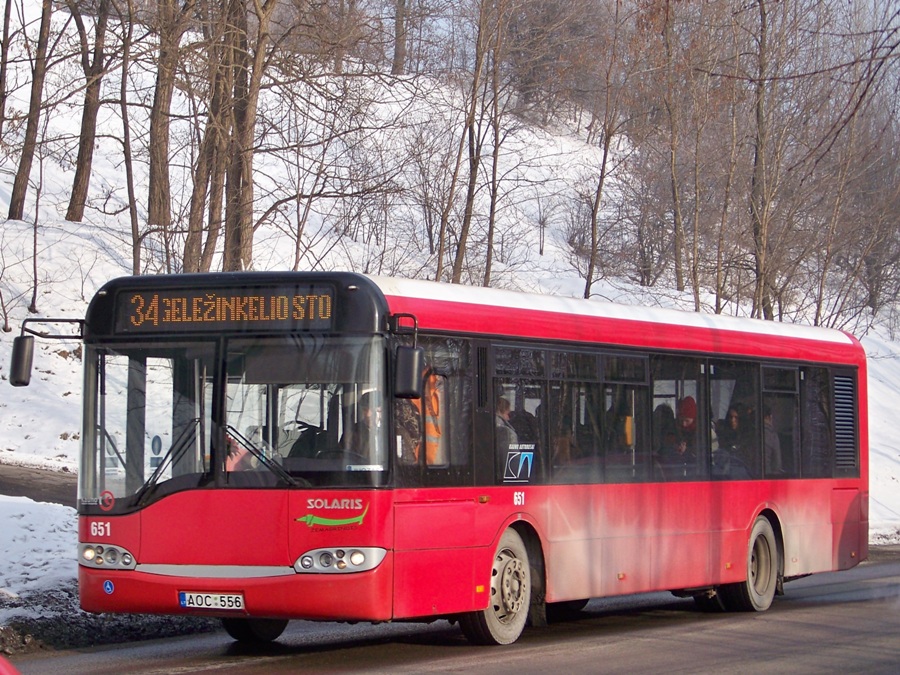 Литва, Solaris Urbino II 12 № 651