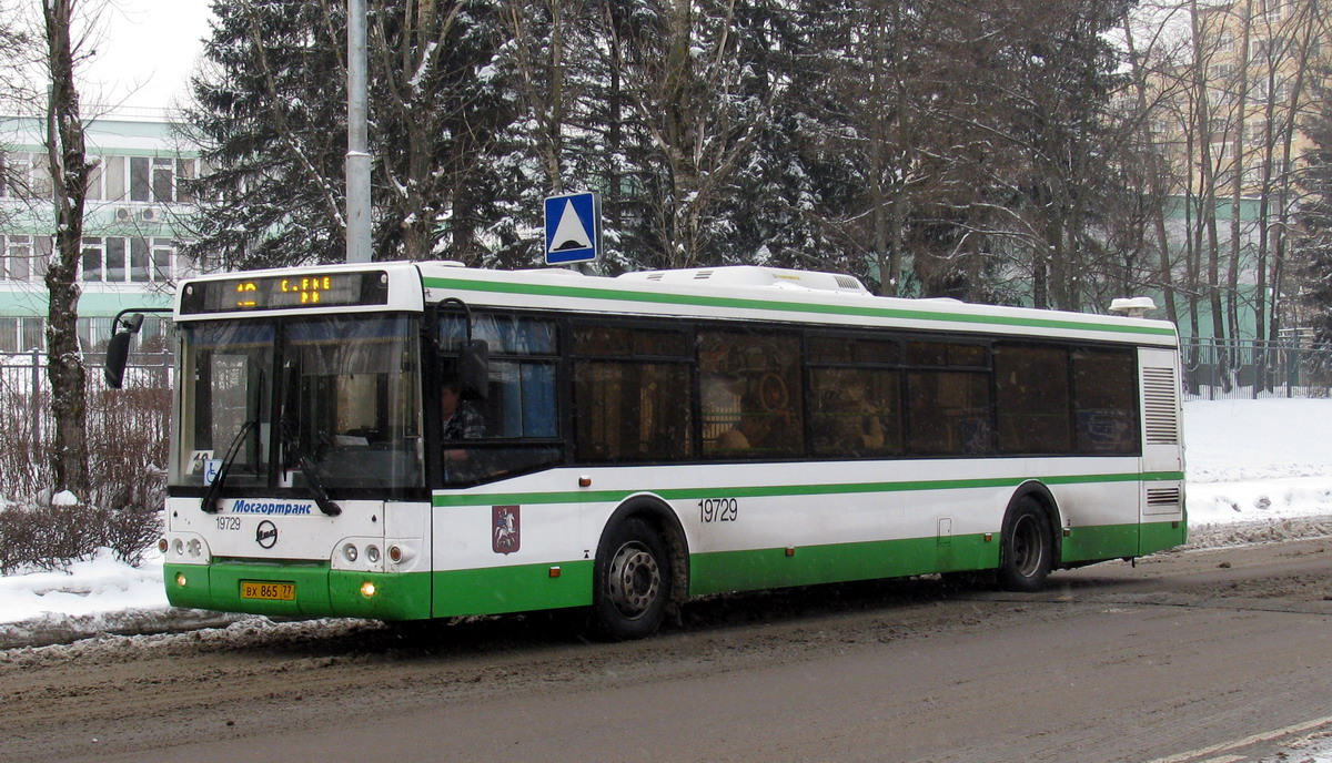 Москва, ЛиАЗ-5292.21 № 19729