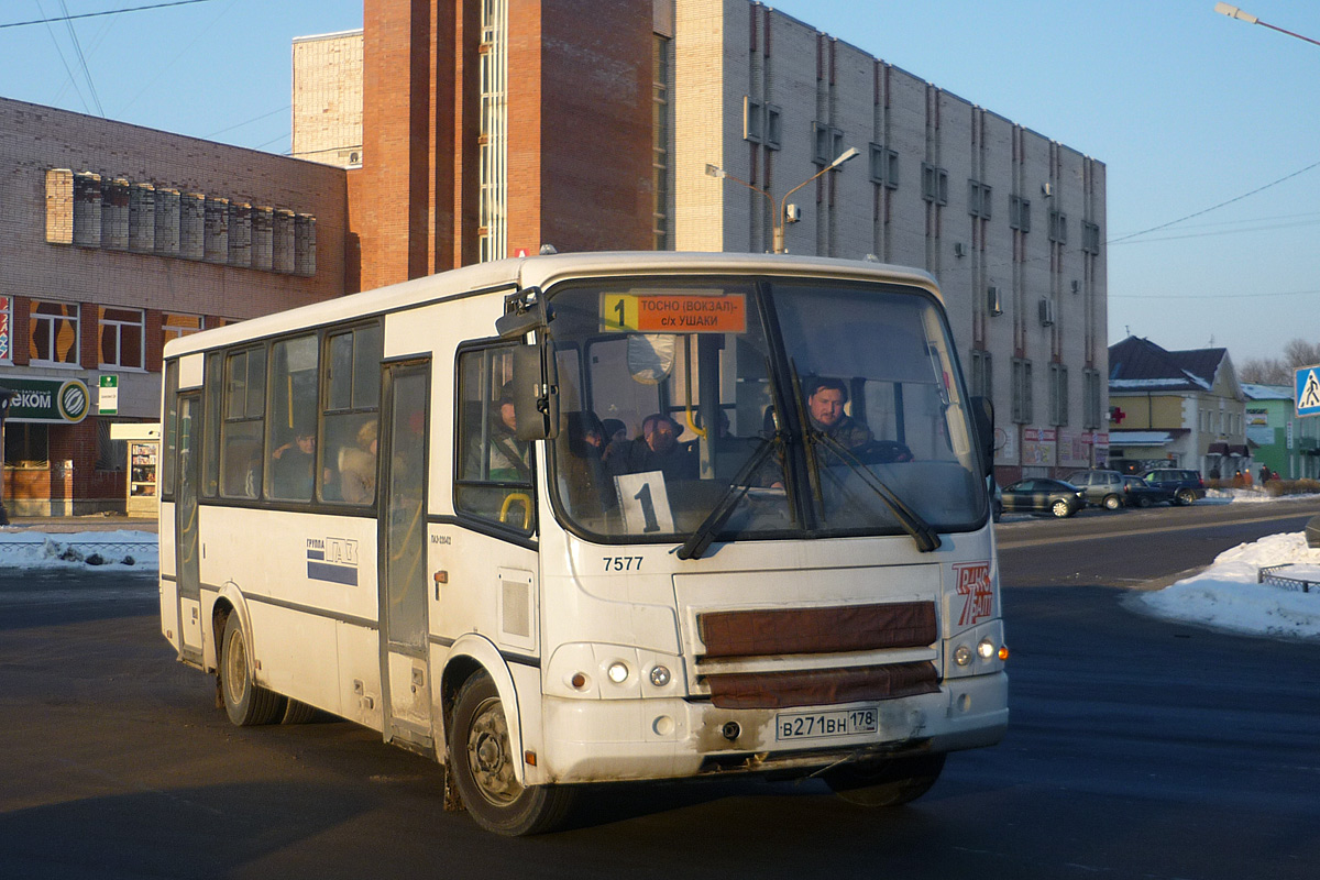 Ленинградская область, ПАЗ-320412-05 № 7577