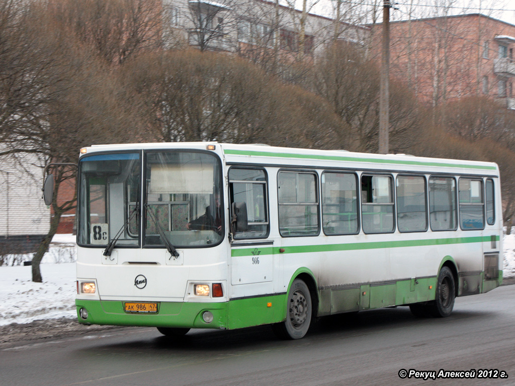 Ленинградская область, ЛиАЗ-5256.26 № 986