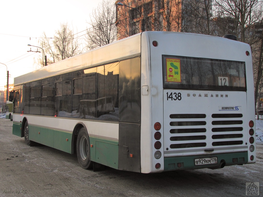 Санкт-Петербург, Волжанин-5270-20-06 "СитиРитм-12" № 1438