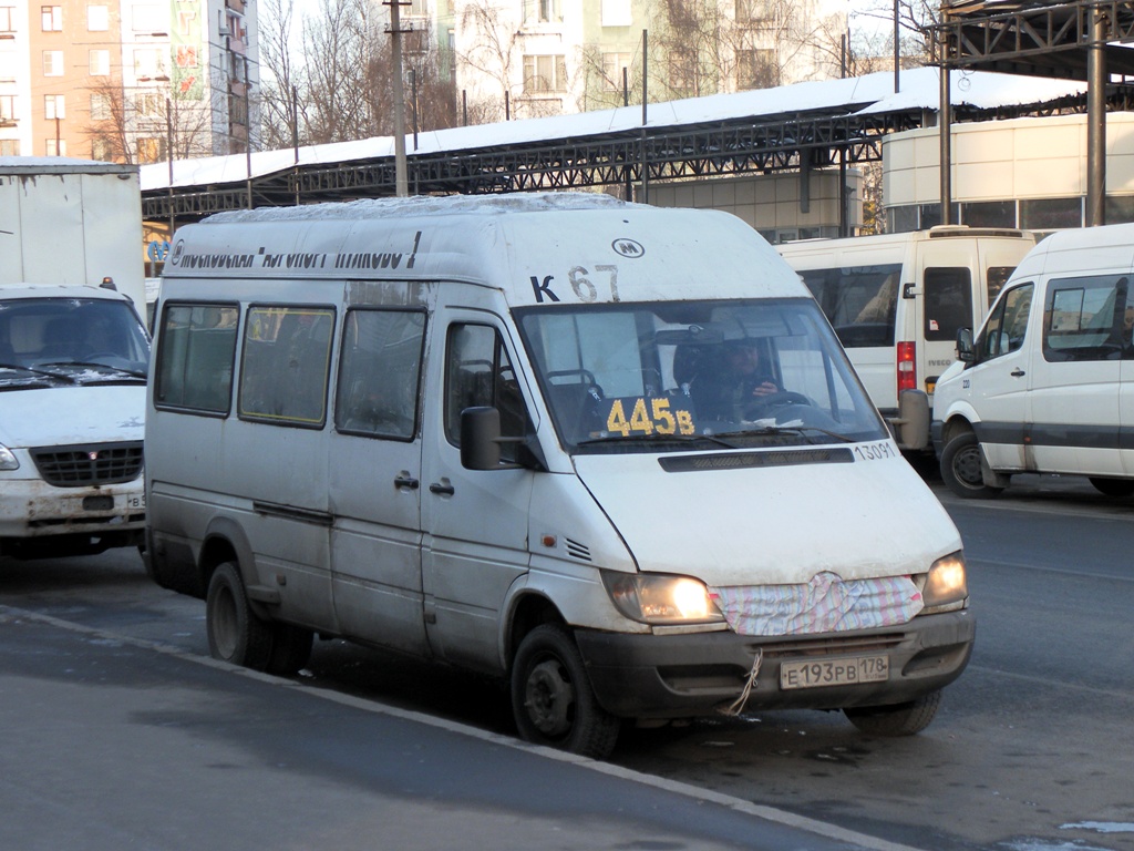 Санкт-Петербург, Mercedes-Benz Sprinter W904 408CDI № Е 193 РВ 178