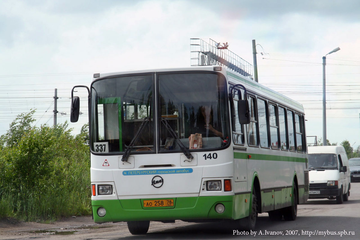 Санкт-Петербург, ЛиАЗ-5256.25 № 140