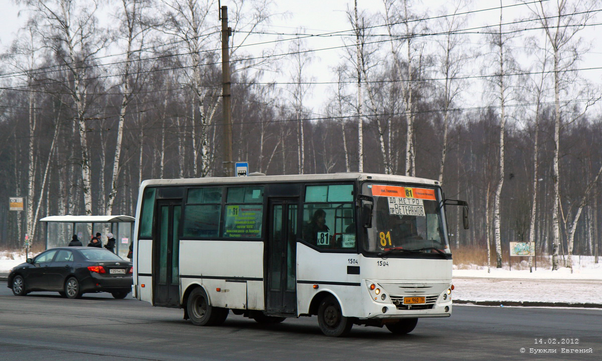 Санкт-Петербург, Otoyol M29 City II № 1504