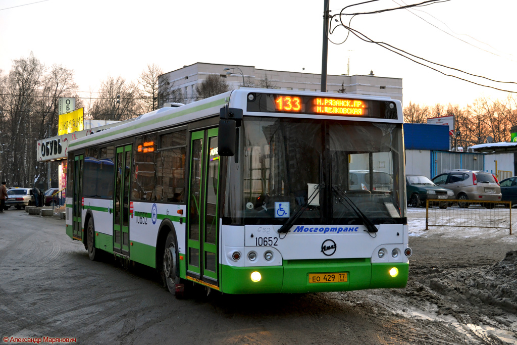 Москва, ЛиАЗ-5292.21 № 10652