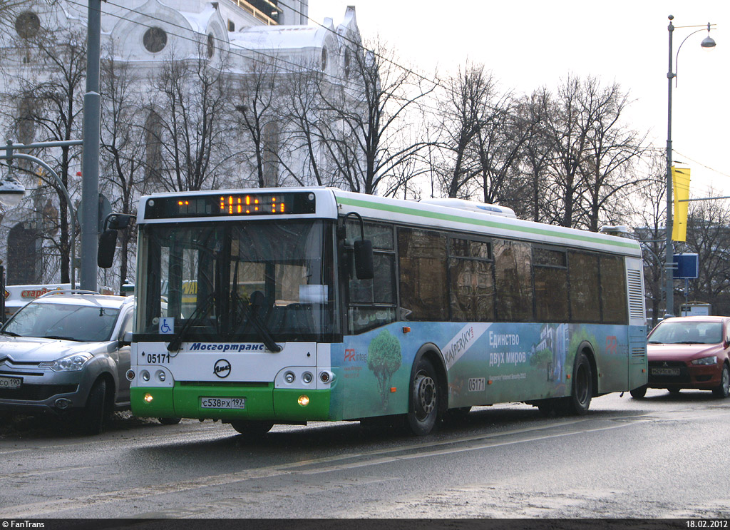 Москва, ЛиАЗ-5292.21 № 05171