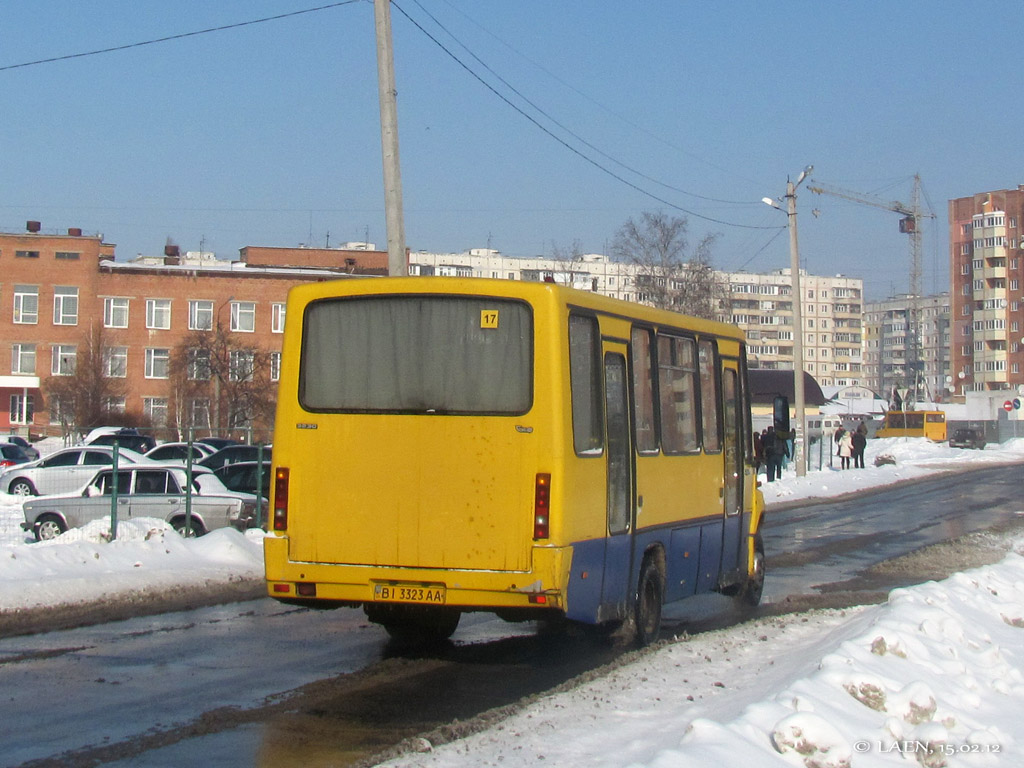 Полтавская область, ХАЗ-3230.22 "Скиф" № BI 3323 AA