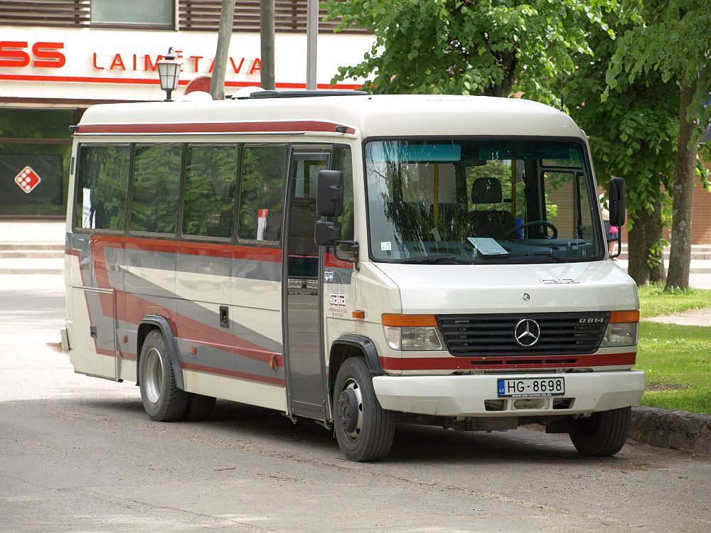 Латвия, Mercedes-Benz Vario O814 № 3038