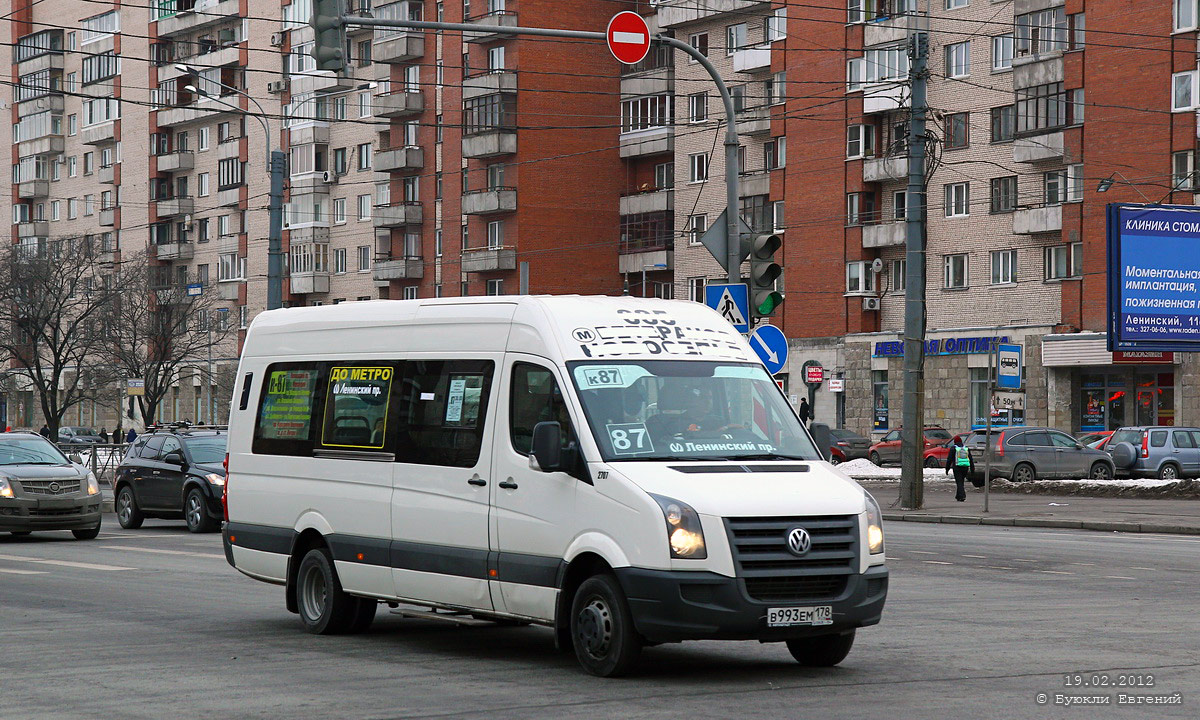 Санкт-Петербург, БТД-2219 (Volkswagen Crafter) № 2707