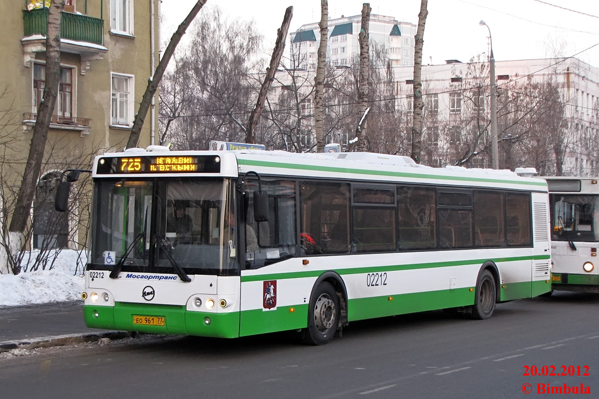 Moskau, LiAZ-5292.22 (2-2-2) Nr. 02212