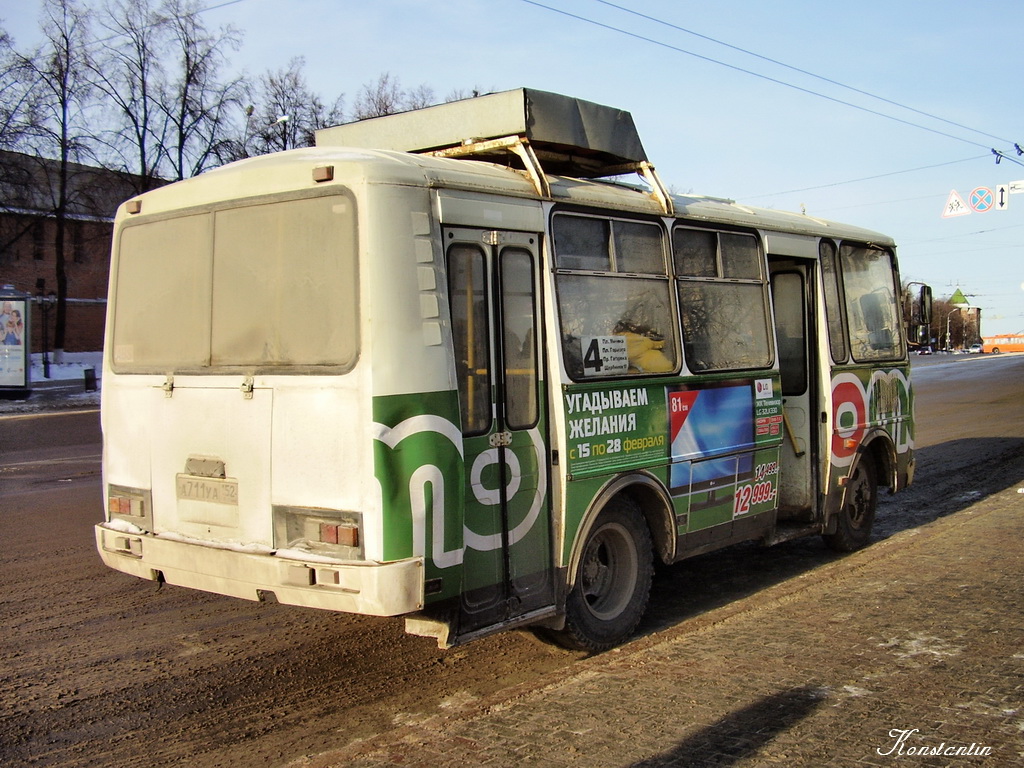 Нижегородская область, ПАЗ-32054 № А 711 УА 152