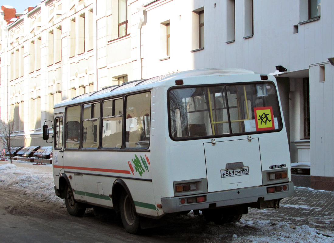 Нижегородская область, ПАЗ-32054 № Е 561 СМ 152