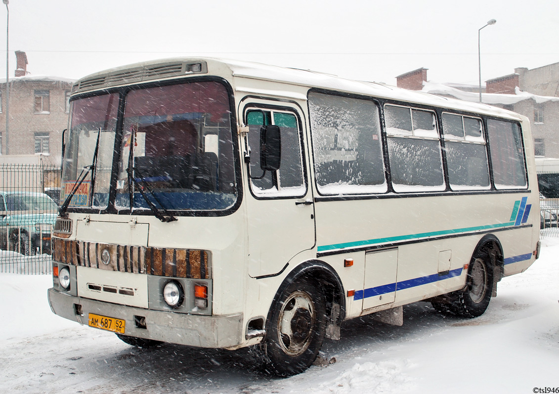 Нижегородская область, ПАЗ-32053 № АМ 687 52