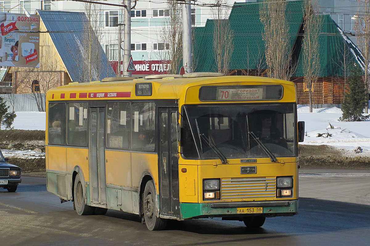 Пензенская область, Van Hool A120/31 № АА 153 58