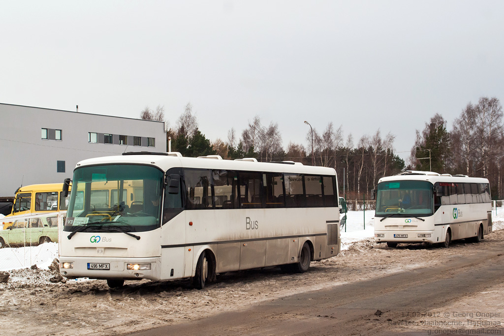 Эстония, SOR B 10.5 № 496 MFX