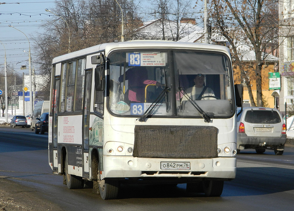 Ярославская область, ПАЗ-320402-03 № О 842 РМ 76