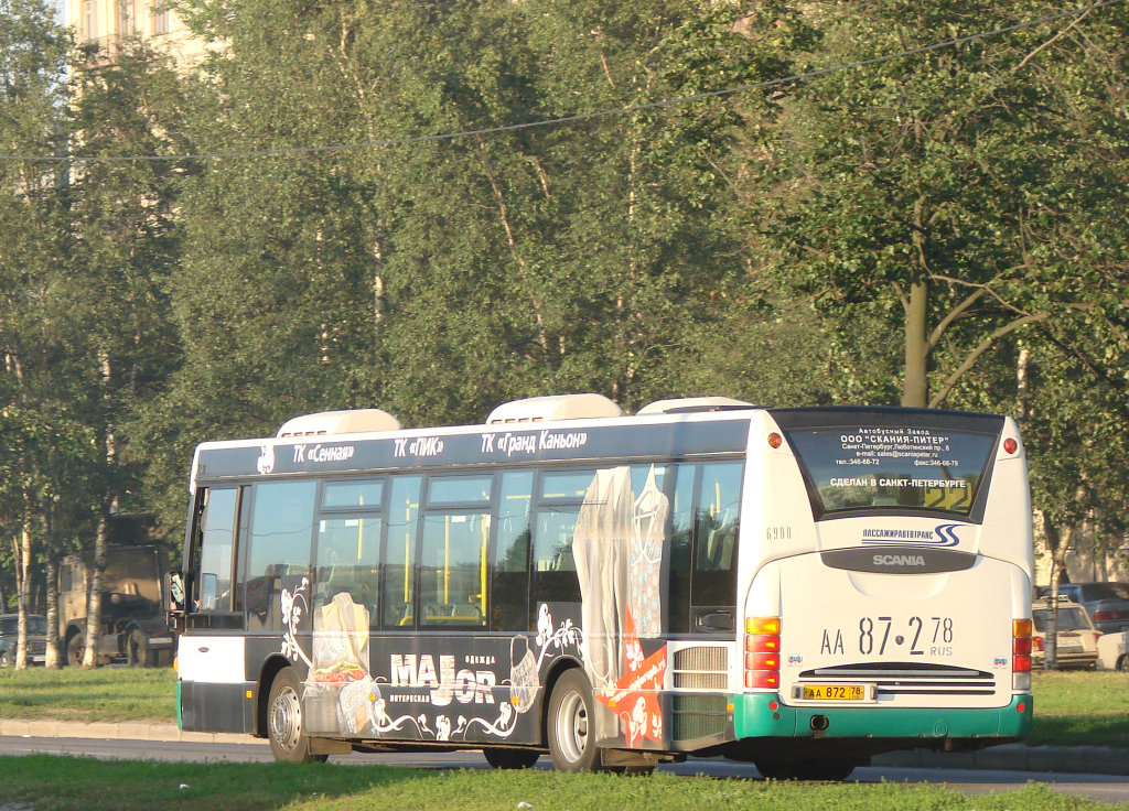 Санкт-Петербург, Scania OmniLink I (Скания-Питер) № 6900