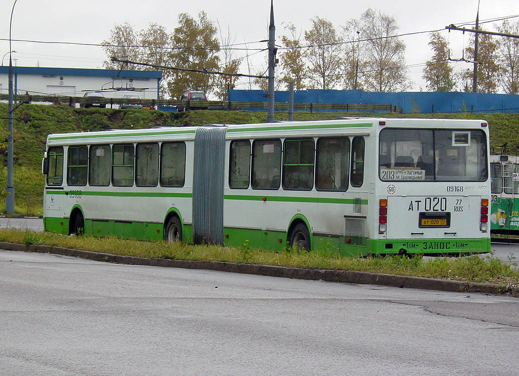 Москва, ЛиАЗ-6212.01 № 09168