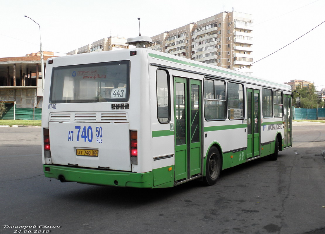 Московская область, ЛиАЗ-5256.25 № 0740