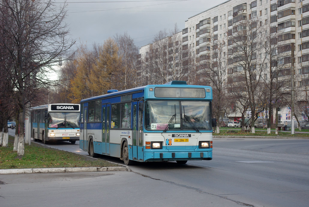 Вологодская область, Scania CN113CLL MaxCi № АК 286 35