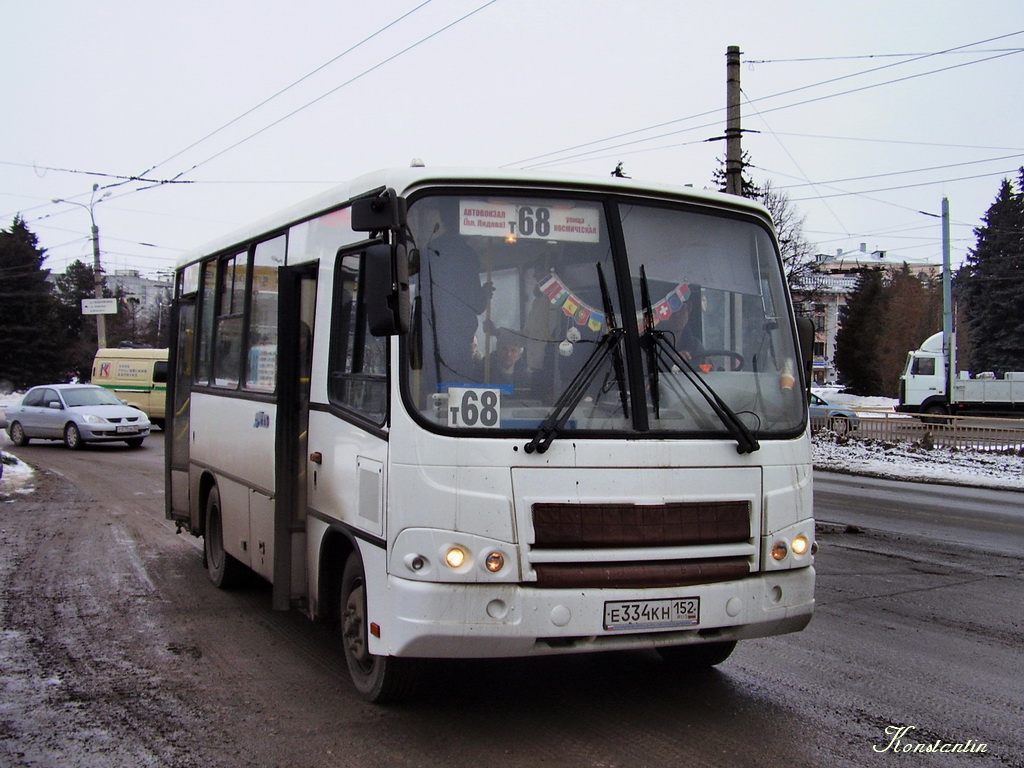 Нижегородская область, ПАЗ-320402-03 № Е 334 КН 152