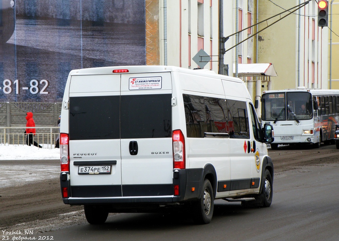 Нижегородская область, Нижегородец-2227SK (Peugeot Boxer) № Е 374 РЕ 152